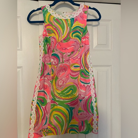 Lilly Pulitzer Dresses & Skirts - Lilly Pulitzer Mila Shift Dress - Size 0, All Nighter print
